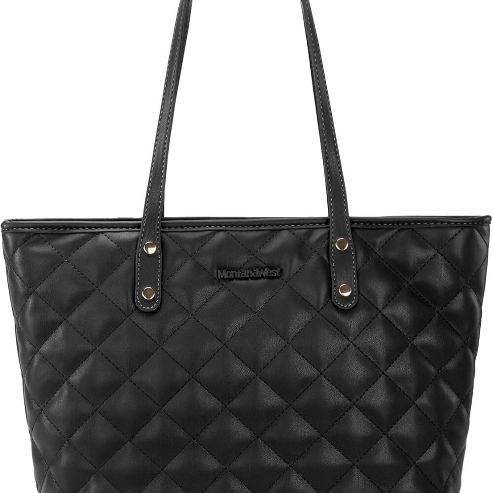 Quilted Handbag For Women Tote Purse Shoulder Bag Large Fashion Hobo Purse